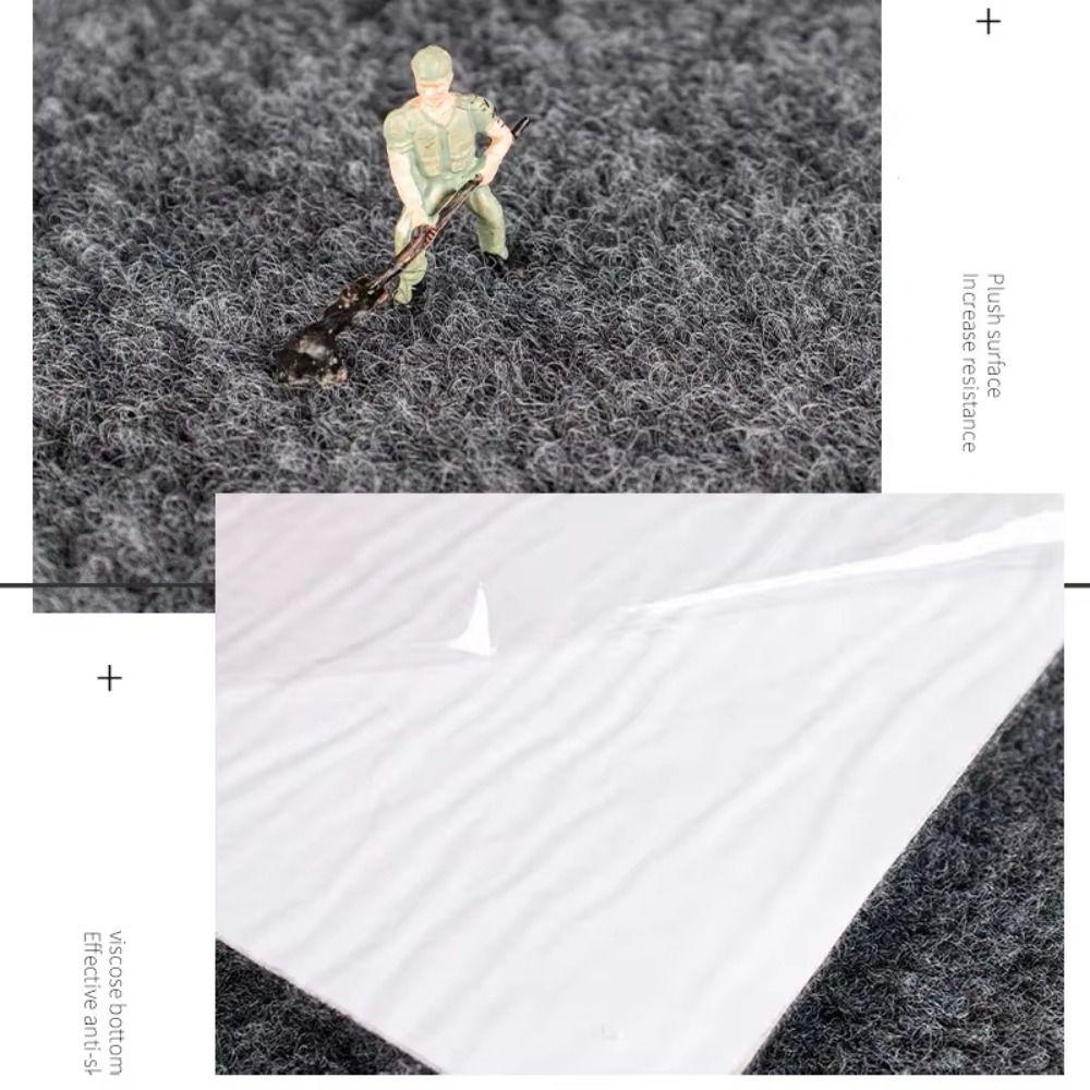 Self-adhesive Staircase Mat Non-Slip Door Mat New Stair Tread Carpet Mat  Home Decor