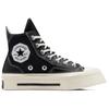 Converse Высокие черные кроссовки унисекс Chuck 70 De Luxe Squared Egret A06435C