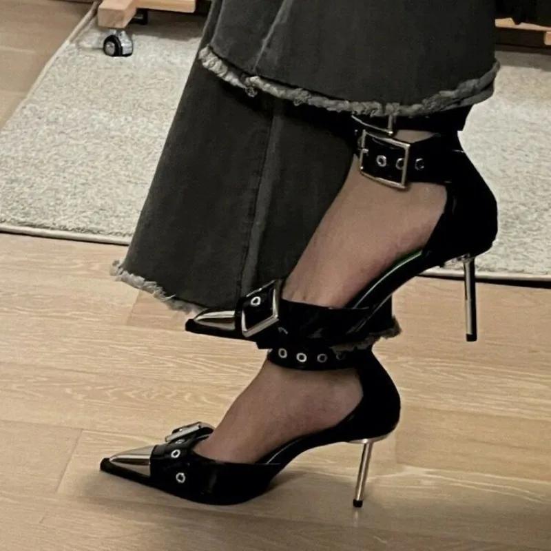 Женские туфли с острым носком на очень высоком каблуке, формальные женские туфли-лодочки, стильные, повседневные, шикарные и элегантные, оригинальные, нескользящие, распродажа