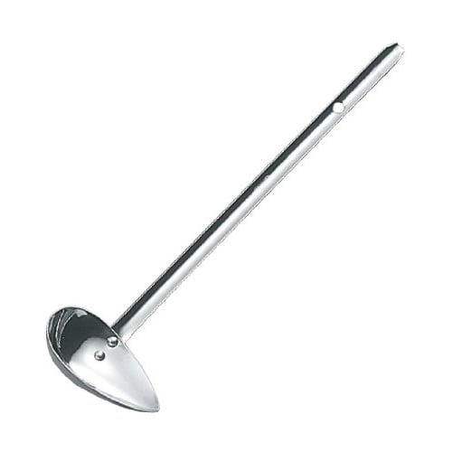 Gyokutora Manufacturing MA 18-8 Horizontal Mouth Mini Ladle 30cc