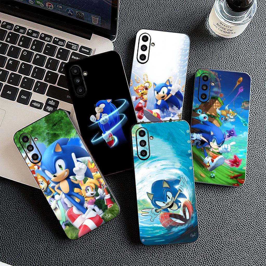 Phone Cover for Samsung Galaxy S25 S24 S23 FE Plus Ultra S7 Edge A16 A15 5G s25+ Casing Flexible Case S-Sonics Hedgehog