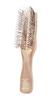 S Heart S S Heart S Scalp Brush World Model Long Pink Gold Hair Brush (Single Brush) (x 1)