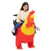 Halloween Party Funny Rooster Inflatable Costume Kids Adult Cosplay Outfit Holiday Performance