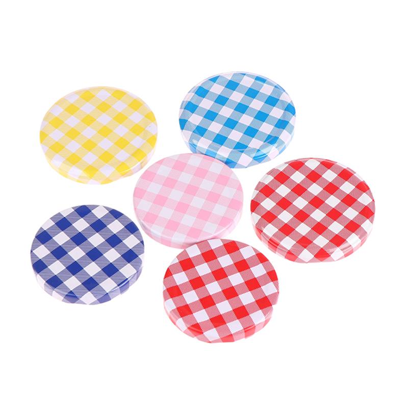 6,3 см 7 см Круглые Крышки для консервирования с обычным горлышком для Ball, Металлические крышки для банок раздельного типа для консервирования и хранения продуктов Широкое горлышко Разноцветные