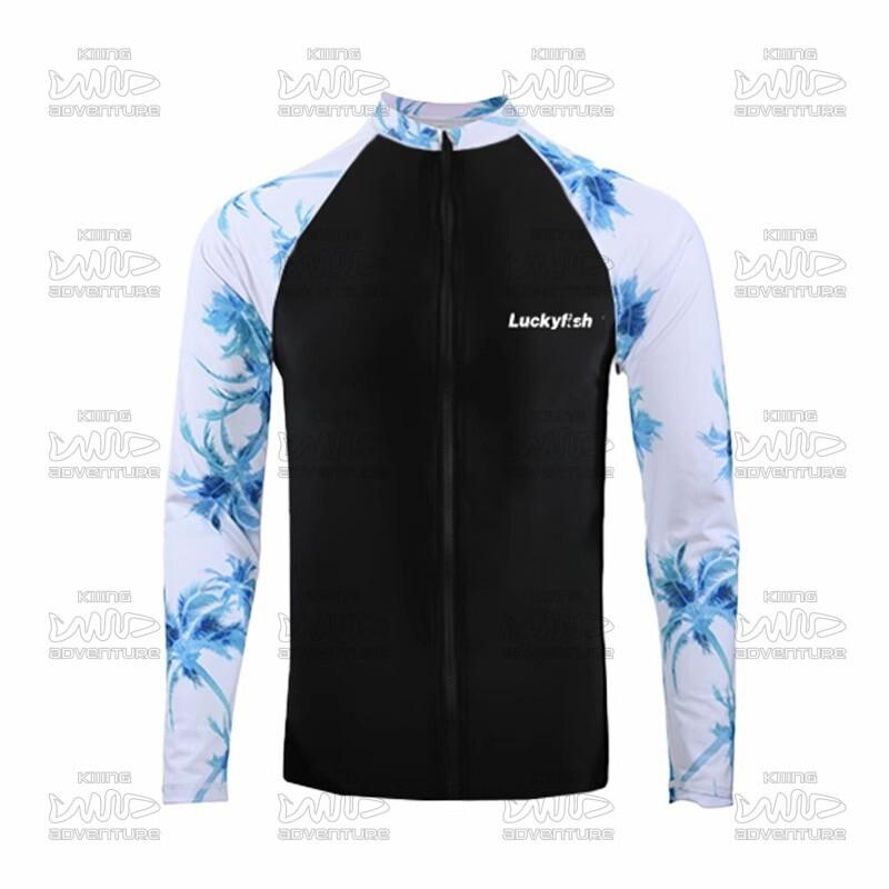 Mens UV Protection Rash Guard Set Quick Dry Long Sleeve Pants Surfing Diving Wetsuit Water Sports