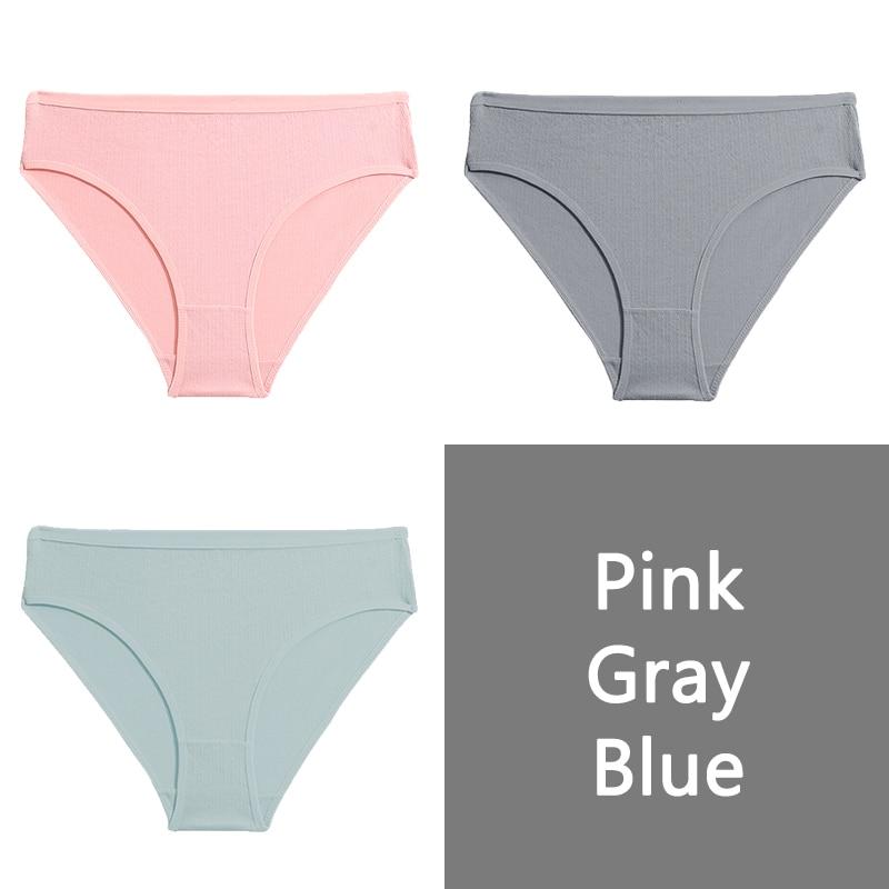 FINETOO Хлопковые трусики S-XL, женские трусы с низкой посадкой, женское удобное нижнее белье, модные жаккардовые трусики, нижнее белье, 3 шт.