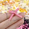 100pcs Mini Ribbon Bows Solid Color Gift Wrapping Bowknot Flowers Bows Ties  DIY Craft Scrapbooking
