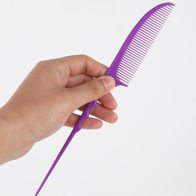 Hair Styling Tools Fine Tooth Rat Comb Heat-resistant Anti-static Pin Tail Sectioning for Home and Salon