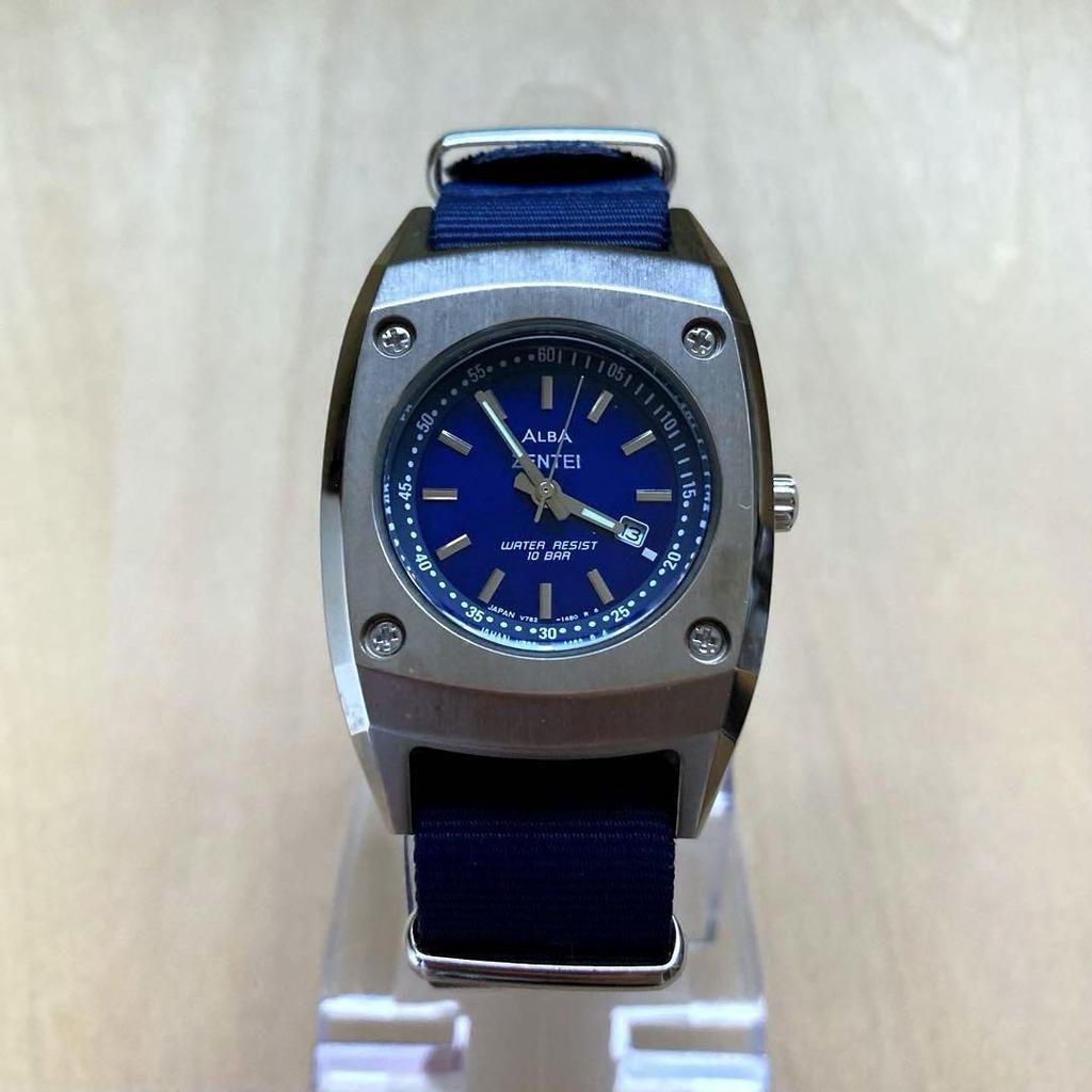 [Б/У] Часы ALBA ZENTEI V782-0810, Винтажные, Редкие