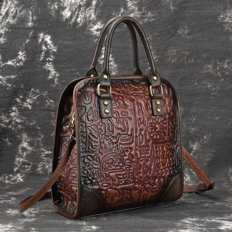 Винтажные сумки из натуральной кожи, женские сумки через плечо и на молнии с буквенным принтом, универсальная сумка-мессенджер