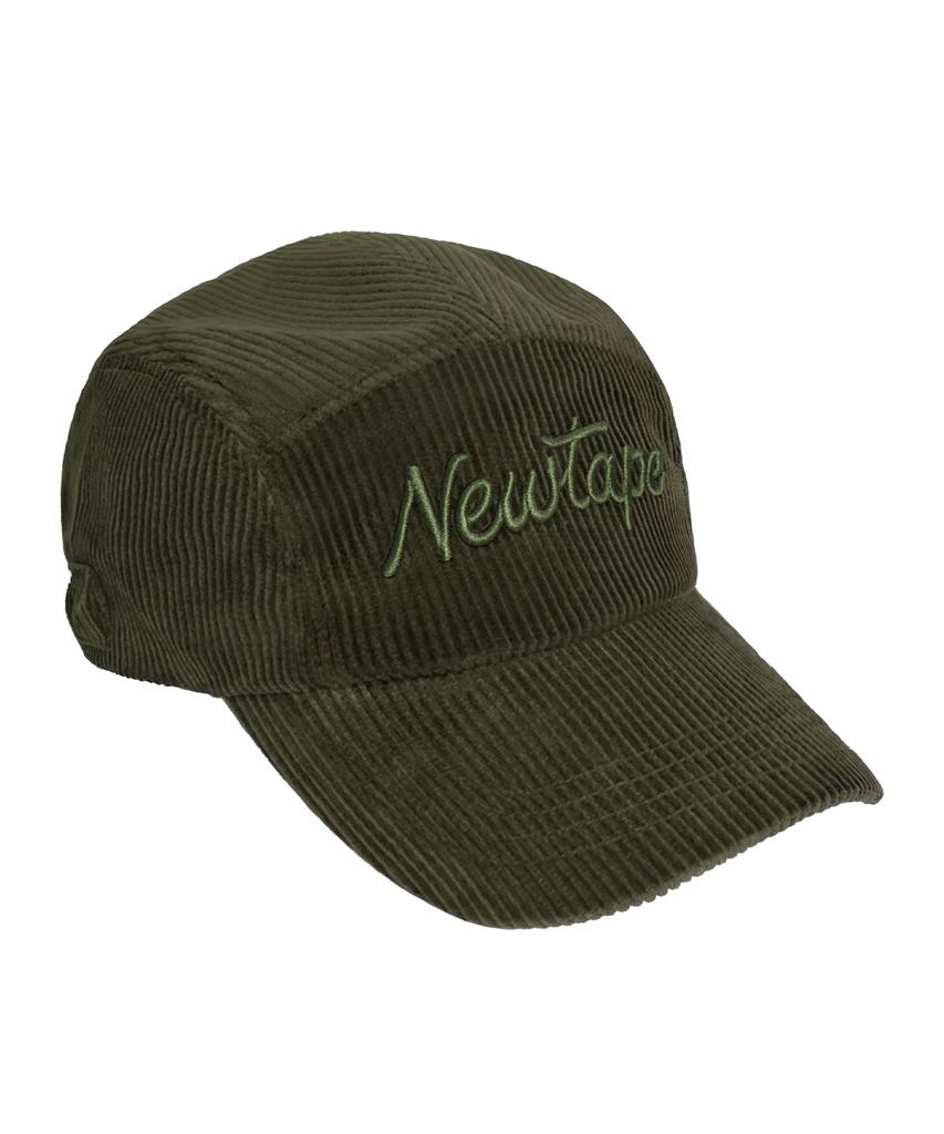 Кепка-картуз Nyuteib Oversized из вельвета с прорезями - Глубокий хаки
