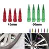 Car Bullet Valve Caps Car Motorcycle Wheel Tire Valve Caps Dustproof Cover 45/60mm Spiked Valve Caps Auto Exterior Accessories