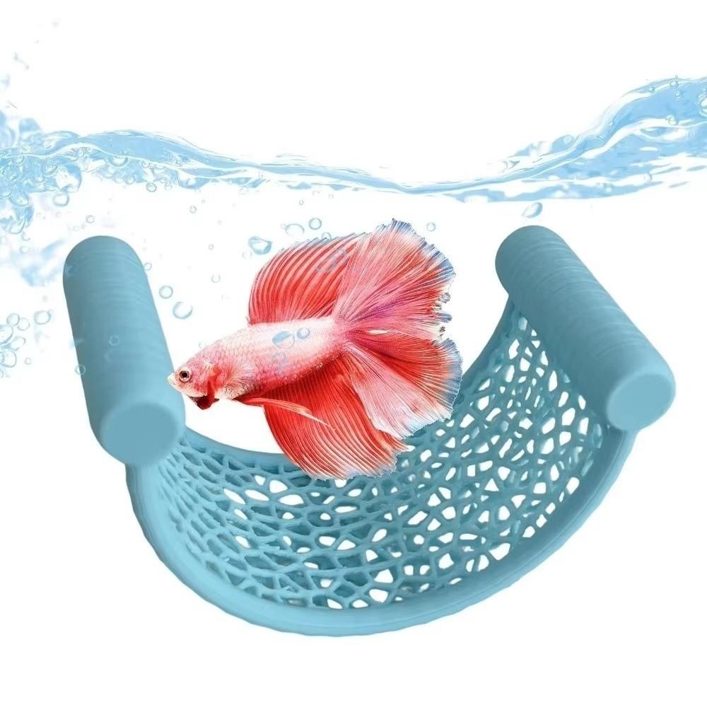 Plastic Floating Fish Hammock 3D Printing Aquarium Resting Platforms Small Aquatic Pets