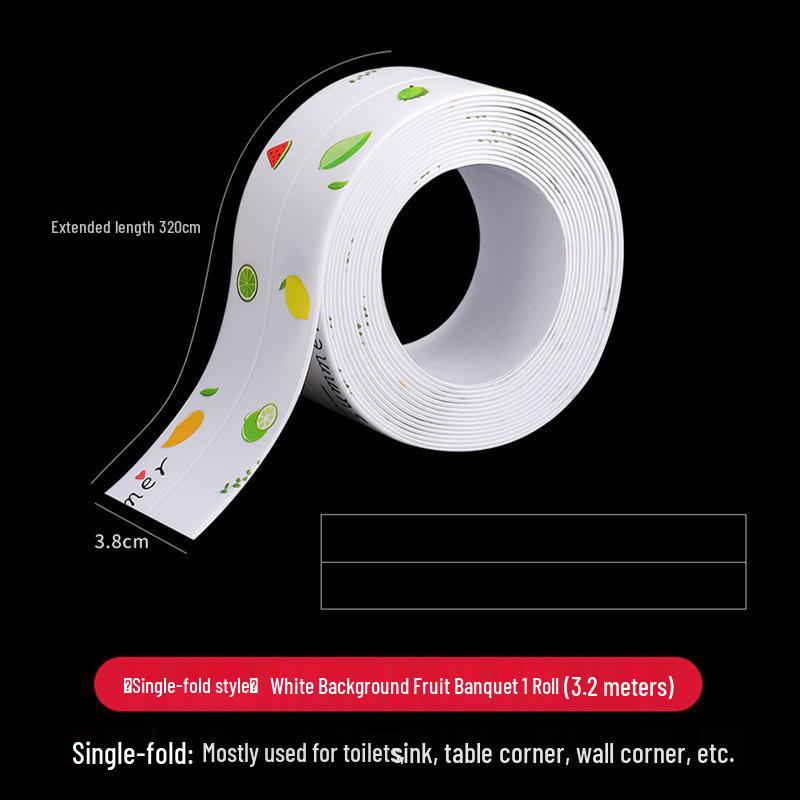 Водонепроницаемая наклейка для швов плитки против плесени для кухни и ванной комнаты