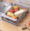 Сливная корзина, выдвижной сливной фильтр для раковины из нержавеющей стали, бытовая полка для хранения