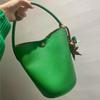 2024 New Style Mini Genuine Leather Crossbody Bag: Fashionable, Casual, Hand-Held, and Versatile for Ladies