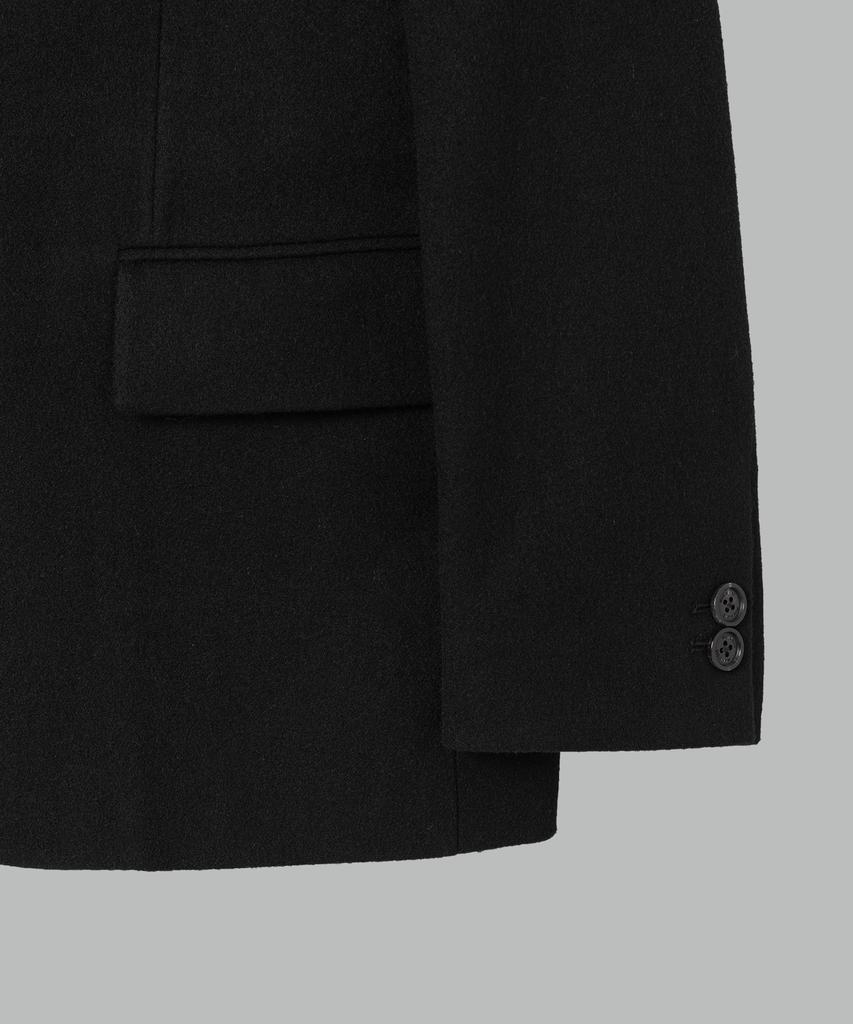 NONBLANK [Set Up] Wool Flannel Loose Fit Set-Up_Black
