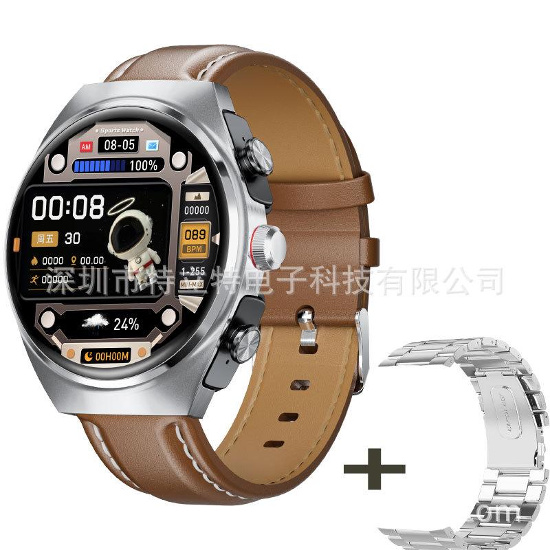 Два в одном умные часы Bluetooth Dual Call Music Health Sports Headset Watch