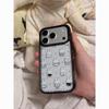 Чехол для телефона Miffy Rabbit со звездочками для iPhone 17 Pro Max/16 Pro/15, Черная рамка, Милый дизайн