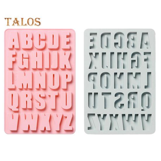 Антипригарная силиконовая форма для шоколадного торта с 26 буквами, DIY высокотемпературная устойчивая форма для торта, инструмент для выпечки