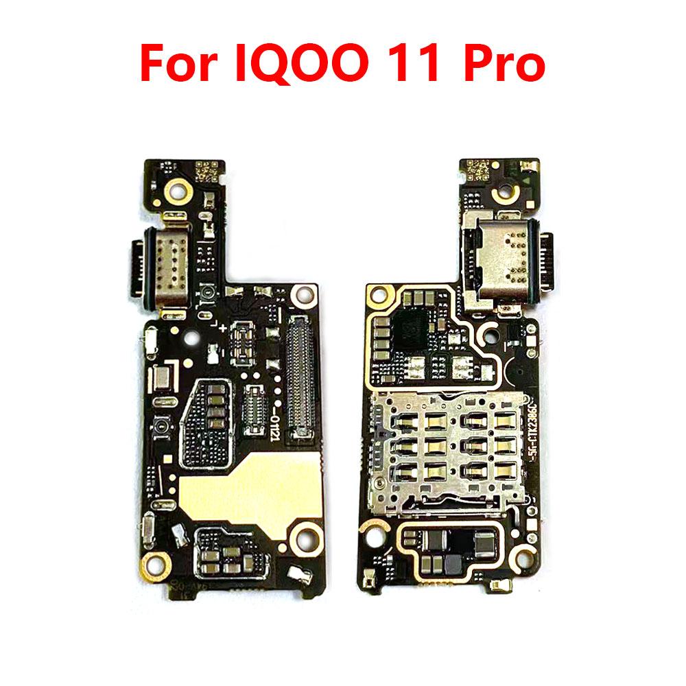 Для Vivo IQOO 11 Pro Плата зарядки USB Порт-док Модуль микрофона Шлейф
