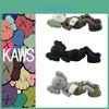 Улица Сезам Kaws Cos Кукла-переноска, Аниме Тренд Фигурка Оптом 17см, Материал ПВХ, Серый