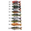 8cm/13g Fishing Lure 10 Color Multi Section Bait Lure Plastic Bait Hard Bait Multi Section Fish