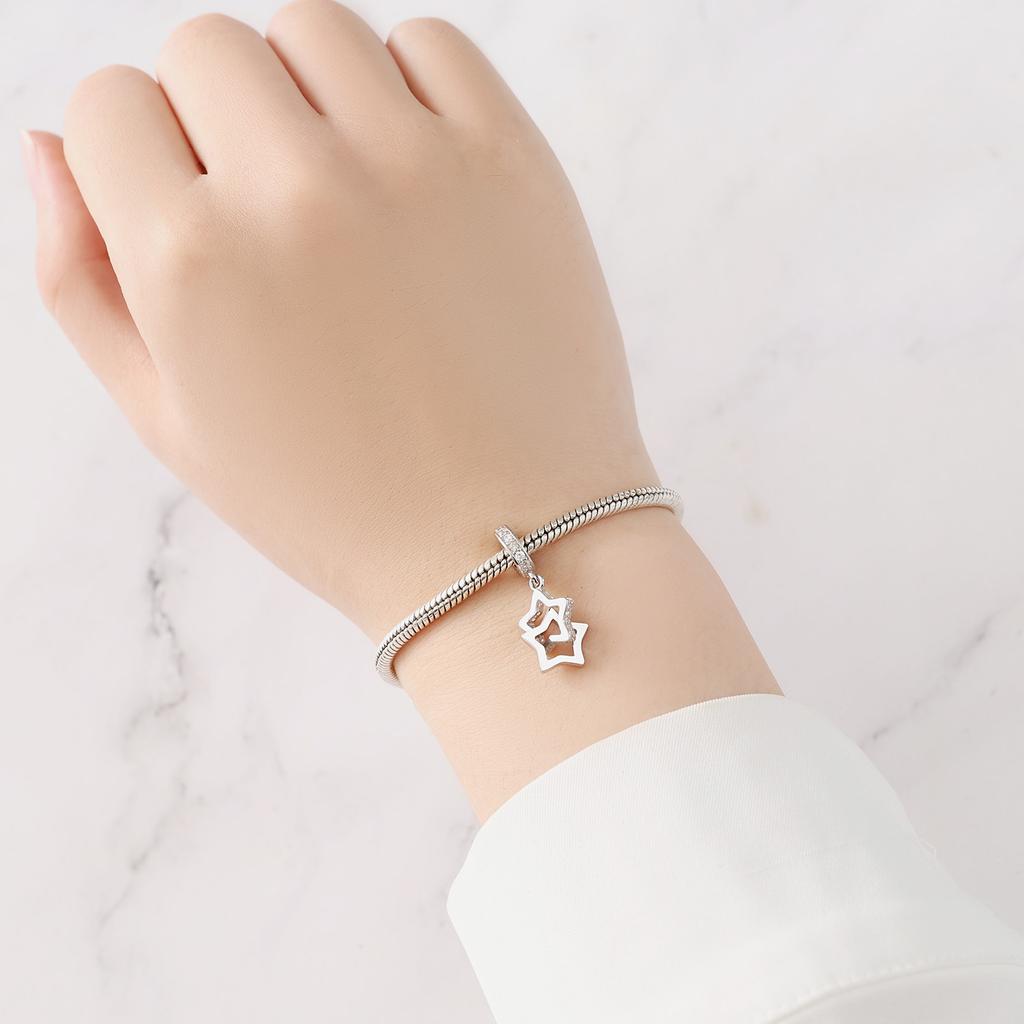 Аксессуары Бусины Дерево Жизни Ловец Снов Звезда Луна Шарм DIY Ювелирные Изделия Браслет Женский