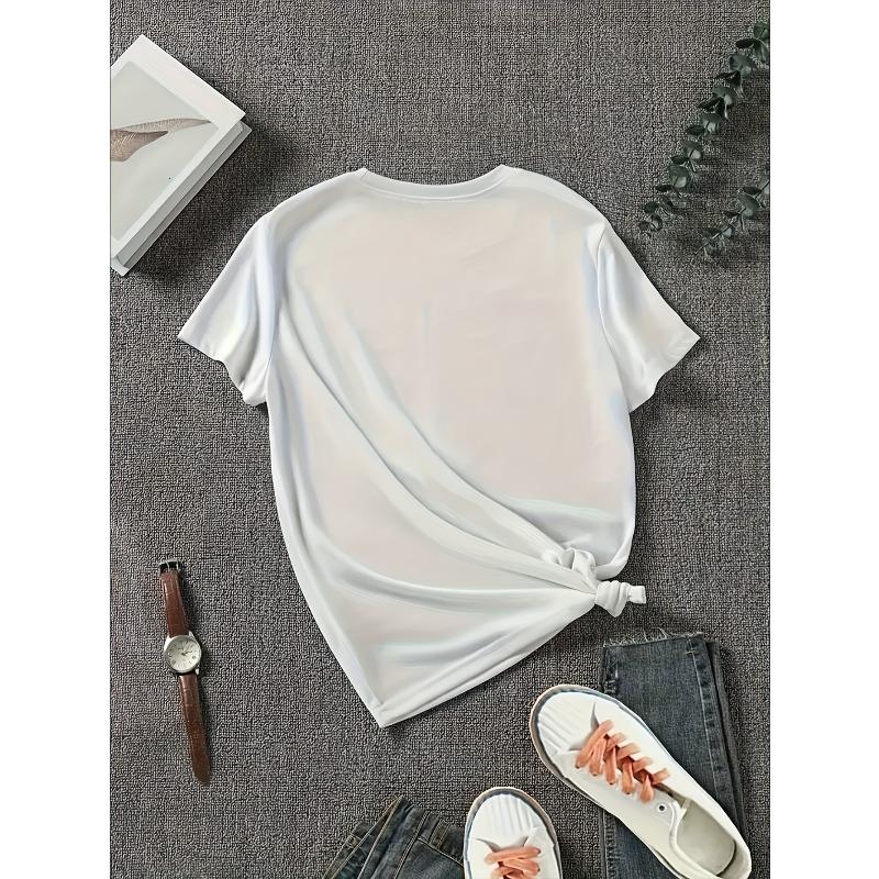 Европейские размеры Женская забавная футболка с футбольным высказыванием Графическая футболка с дизайном футбольного поля и игры - Легкая дышащая ткань