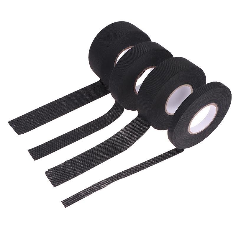Термостойкая внутренняя лента для жгутов проводов, клейкая нечеткая флисовая изоляционная лента для электрической обмотки, 15 метров