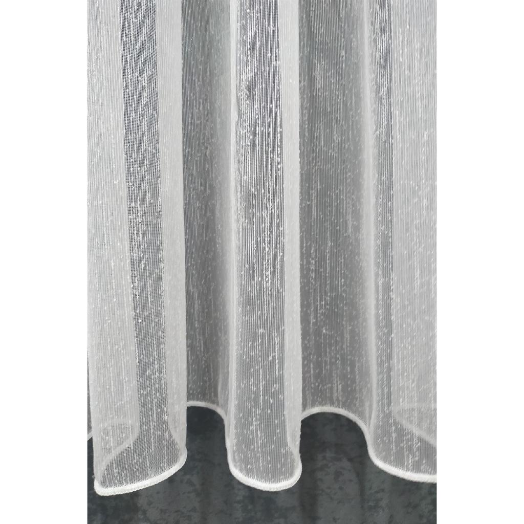 Honeycomb Top Slub Linen Patterned Ultra Draped Patterned Tulle Curtain 1 X 2 Sparse Pleated