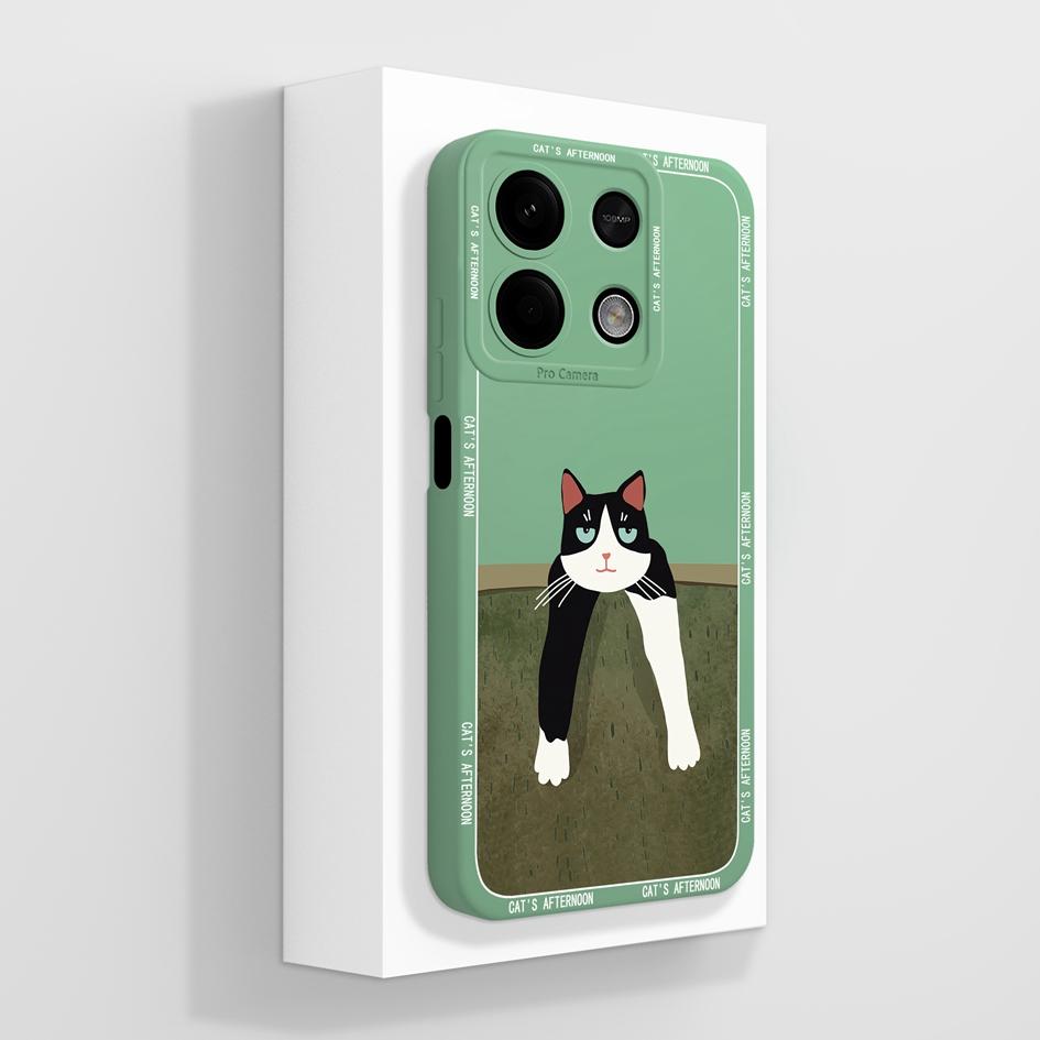 Чехол для Xiaomi Redmi Note 12 13 K70 K60 K30 K50 Pro A3 задняя крышка милая панда Мягкая силиконовая защита экрана чехол для телефона с защитой от падения Роскошный корпус Капа