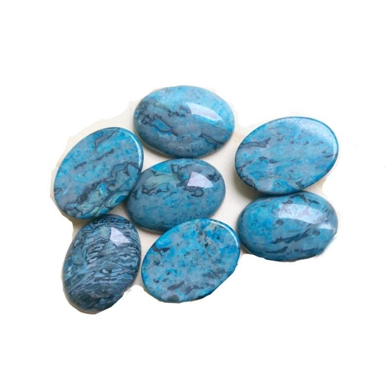 Высококачественный красочный овальный драгоценный друзовый полукабошон, рассыпной камень