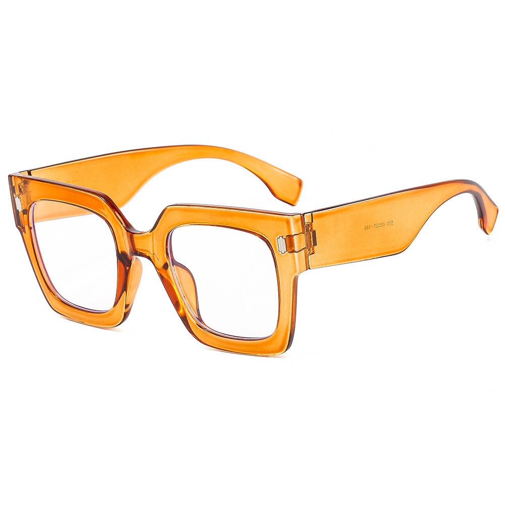 Очки с защитой от синего света, большая квадратная оправа, женские мужские очки, роскошные очки, блокирующие синий свет, мужские женские компьютерные очки