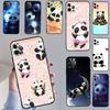 Милый чехол с пандой для Xiaomi 14 15 Ultra 13T 14T 15T Pro 17 Pro Max POCO X7 Pro X3 X5 X6 F5 F6 F7 F8 Задняя крышка