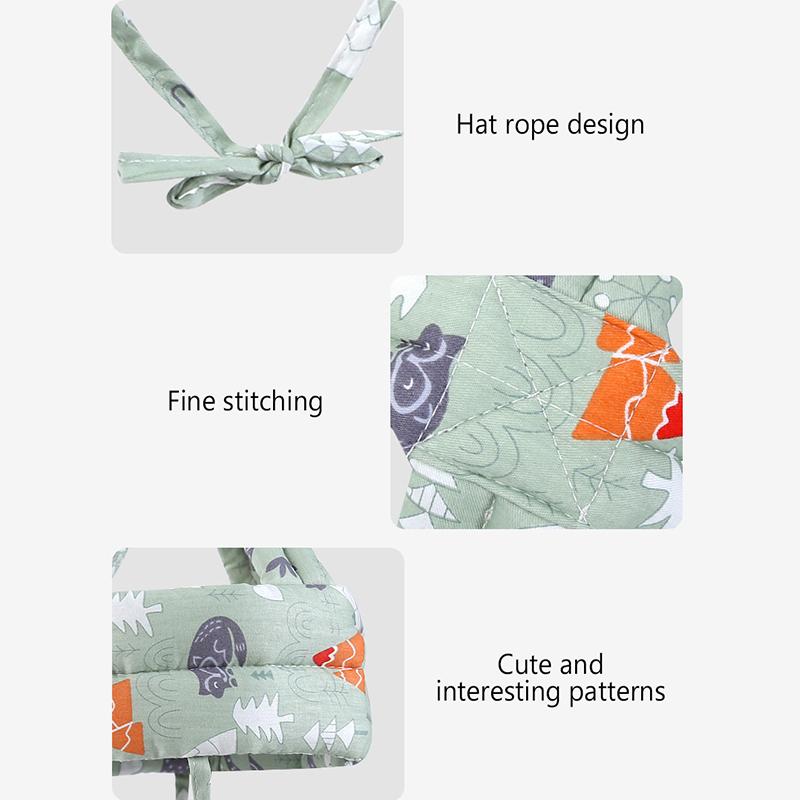 Мягкая Удобная Защита Головы Регулируемые Шапки Детская Кепка Защитная Шапка от Ударов Детский Защитный Шлем