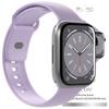 Puro Icon Silicone Strap For Apple Watch 42 / 44 / 45 / 49 Mm - Lavender (2 Pcs.)