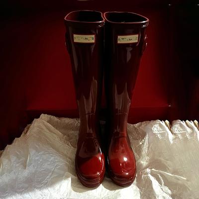 2025 резиновые сапоги~ кожаные ботинки на платформе детские зимние новая мода круглый носок рыцарские сапоги сапоги сапоги высокие сапоги