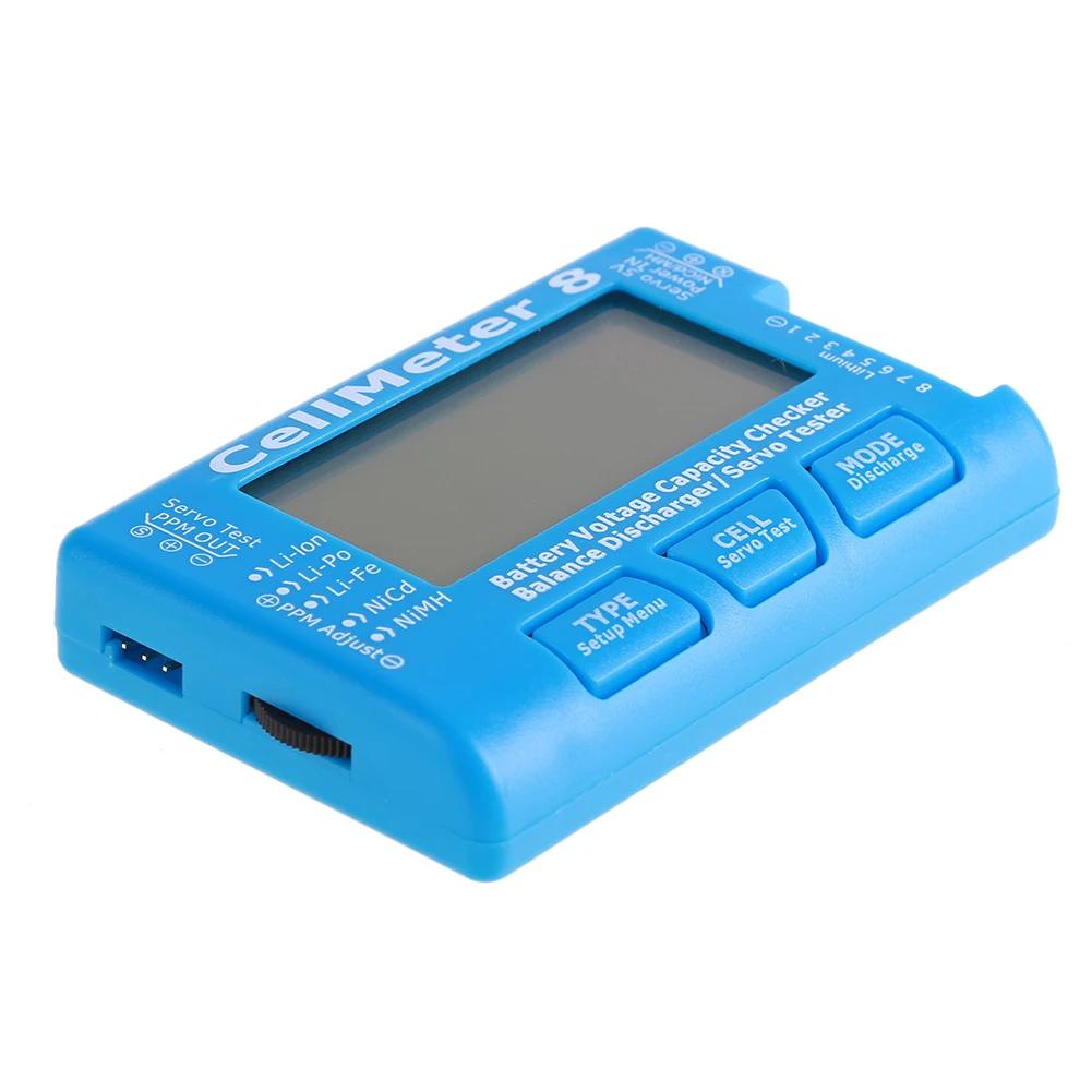 Cellmeter7 Цифровой индикатор емкости аккумулятора LiPo LiFe Li-ion Nicd NiMH Детектор напряжения аккумулятора RC CellMeter Высокая точность
