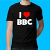 Футболка унисекс BBC I Love BBC Joke Love