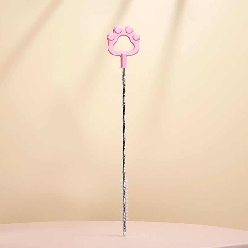 1 шт. Щетка для чистки питьевой соломинки, очиститель труб из нейлона и нержавеющей стали с длинной ручкой, щетки для чистки соломинки