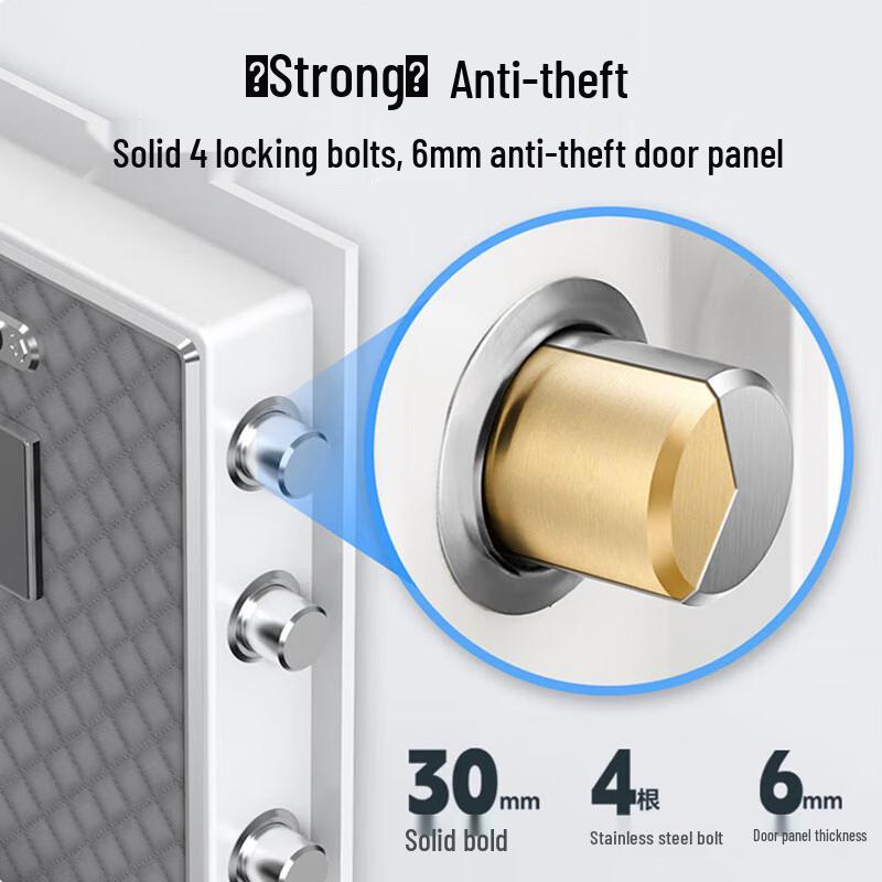 Aipu Bedside Nightstand Smart Safe