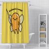 Cartoon G-Gudetama Shower Curtain Waterproof Polyester Fabric Paint Colorful Bath Curtains Home Bathroom Decor Curtain With Hook