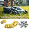 12/36 шт. Лезвие для газонокосилки для Segway Navimow i105E i108E H500E-VF Сверхпрочное Универсальное Лезвие для Робота-газонокосилки Запасные Аксессуары с Винтами