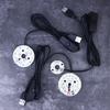 1 шт. USB-штекер DC5V Источник света LED Светодиодные бусины SMD 5730/2835 Кольцевой чип С черным кабелем 1,5 м с переключателем 3/5/10 Вт Белый свет