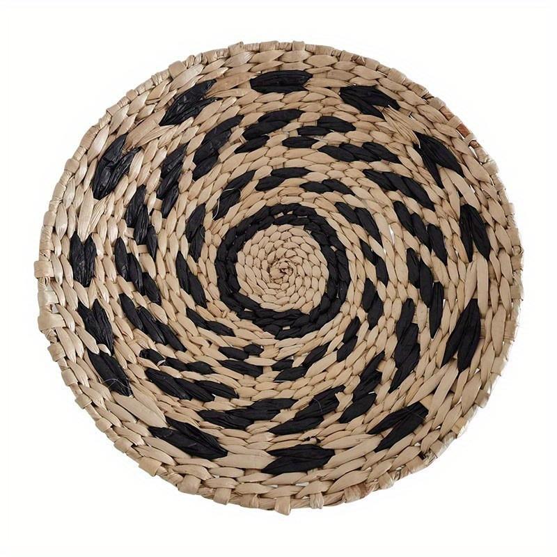 1Pcs Moroccan Style 13.78 Inch Straw Background Wall Decorations for Home Sofa Bedside Hangings