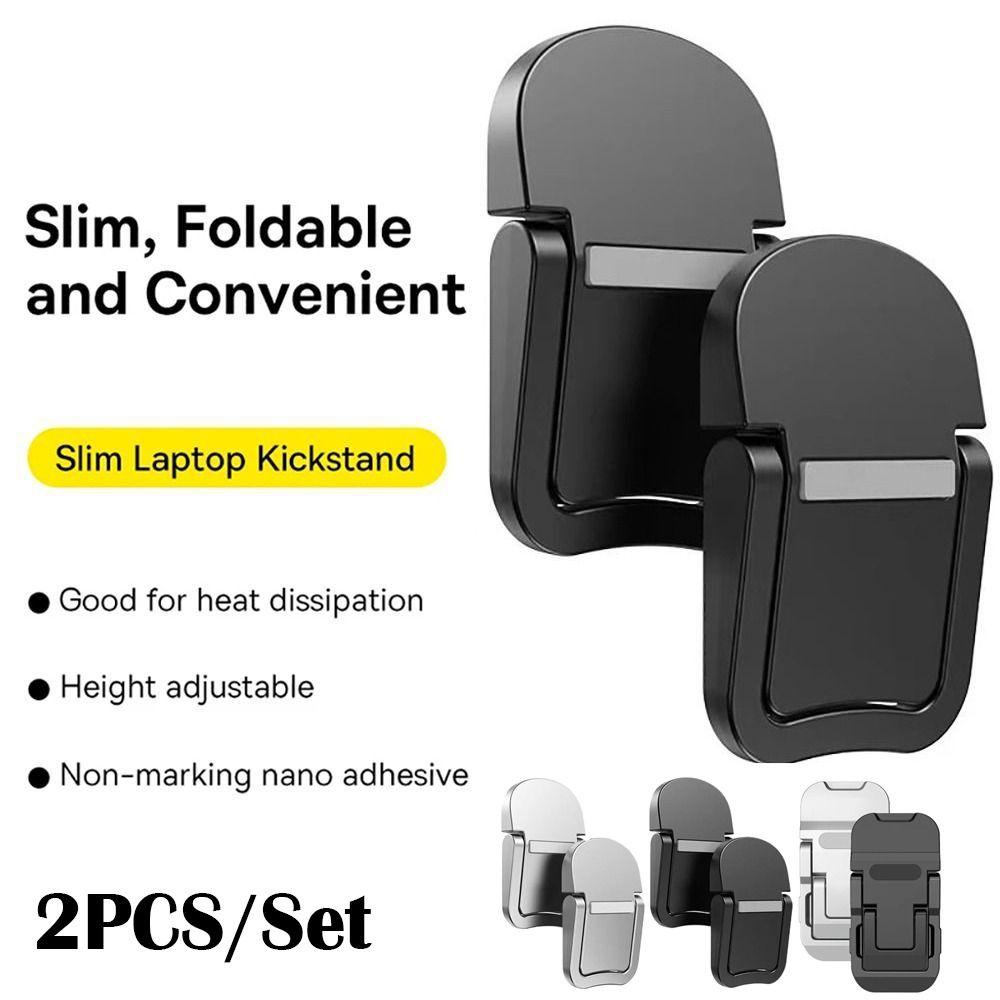 1 пара невидимых охлаждающих кронштейнов для ноутбуков, рассеивающая тепло подставка для планшетов HP/Dell/Lenovo