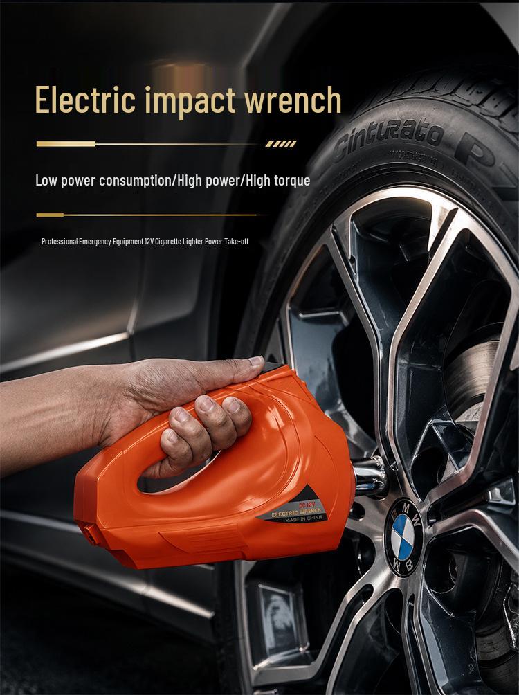 12V Off-Road Electric Hydraulic Car Jack & Inflatable Pump Tire Change Kit