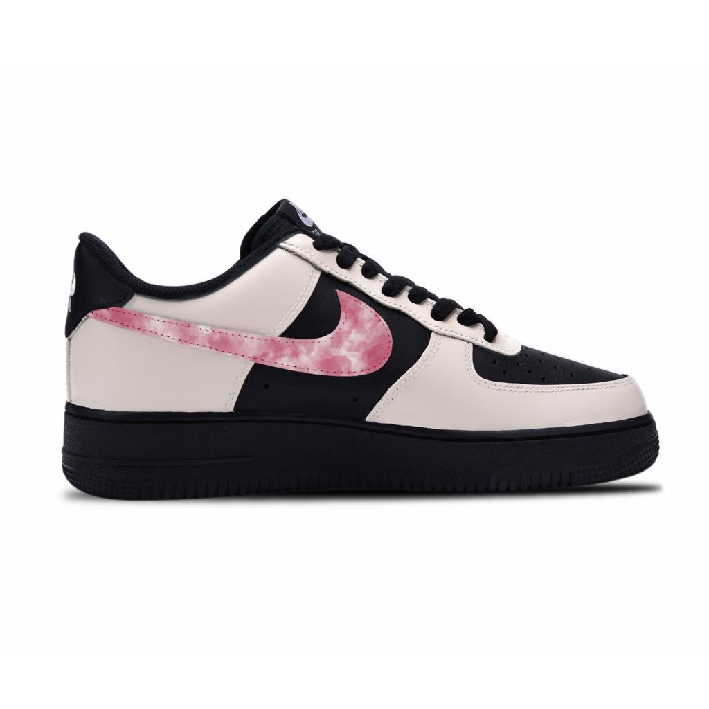 Nike Air Force 1 Horse Year Prosperity Leather Low top Skateboard Shoes Men's Black FZ0627-010(Team1862-)