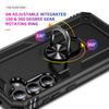 Чехол для Samsung Galaxy S24 FE, PC+TPU, чехол для телефона с вращающейся подставкой-кольцом